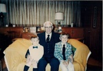 L to R:  Derck Mc Gee, Milton McGee, Sr. (their grandfather) Trey McGee