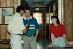 L to R:  Mercer B. Dupree, Jr., David and Cindy Coffey