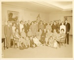 All Rows L to R:  Standing:  Hubert Joyner, Ginellen Joyner Hunter, Clayton Jr. and  Faye Dupree, John Dupree, Willie Railey, Medie Railey, Francis Faye and George Stinson,  Jehnell and Dan Edward Dupree, Nonnie and Brittain Dupree, Virginia and Clark Pouncy, Linda Dupree Dowling, and Ivy D. Dupree.  Seated in chairs:  Virginia Dupree Joyner, Louise Dupree Deloache, Gertrude Dupree, Vallery Dupree Sledge, Clayton and Helen Dupree, Agatha Dupree McGee and Dot Dupree.  Seated on the floor:  Elenrae Joyner, Emilane Joyner Watson, Richard DeLoache, Diane Deloache, Cindy Dupree Coffey, Susan Dupree Simpson.
