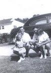 Willie with Frances and Clark with Jo